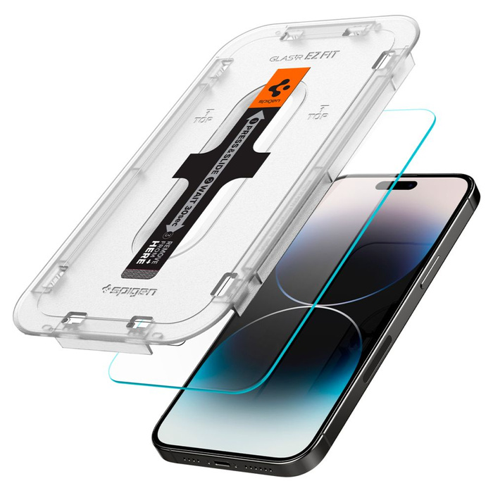 Szkło Hartowane Spigen Glas.tr ”ez Fit” 2-pack iPhone 14 Pro Max Clear