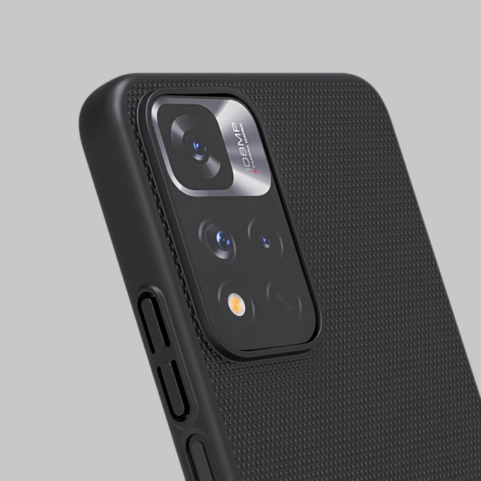 Nillkin Super Frosted Shield Pro wytrzymałe etui pokrowiec Xiaomi Redmi Note 11 Pro+ 5G czarny