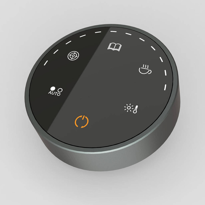 Choetech Elesense biurowa bezprzewodowo sterowana lampka LED oświetlenie na monitor czarny (E1129)