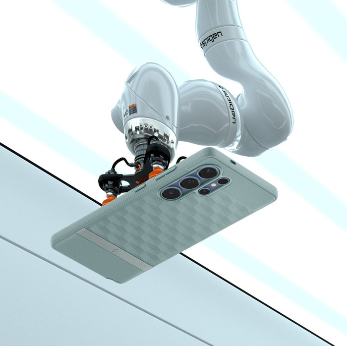 ETUI SPIGEN SAMSUNG GALAXY S25 ULTRA PARALLAX MAG MAGSAFE SAGE GREEN