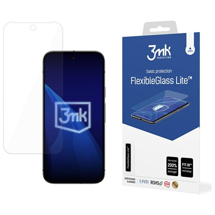 Szkło hybrydowe 3MK FlexibleGlass Lite   do Google Pixel 9A