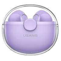 USAMS Słuchawki Bluetooth 5.1 TWS BU series bezprzewodowe fioletowy/purple BHUBU02