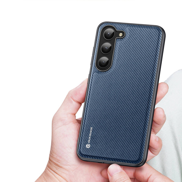 Dux Ducis Fino etui Samsung Galaxy S23+ pokrowiec z silikonową ramką niebieskie