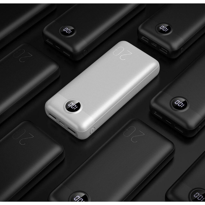 VEGER powerbank 20 000 mAh PD QC3.0 2A 20W L20S (VP2039PD / W2039PD) biały