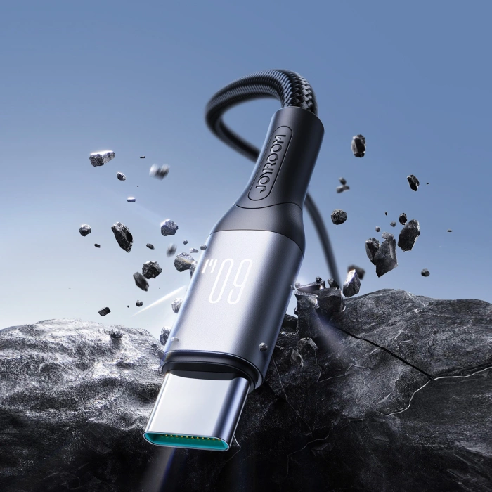 Kabel Joyroom S-A28 Flash Series 60W USB-C - USB-C 2m - czarny