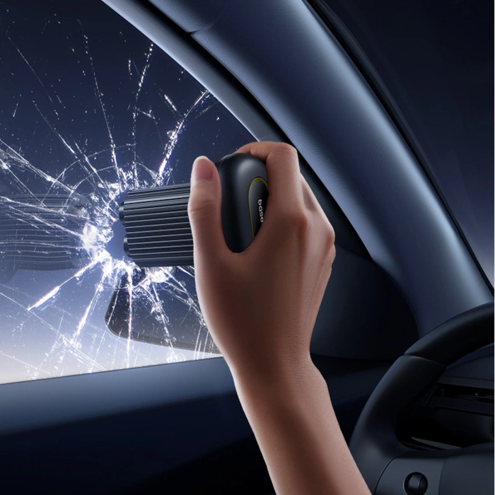 Młotek bezpieczeństwa do auta Baseus GoTrip DT1 Czarny