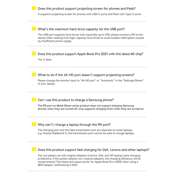 [PO ZWROCIE] Baseus Metal Gleam Series stacja dokująca HUB 8 w 1 USB Typ C - 2 x HDMI /  3 x USB 3.2 Gen. 1 / 1 x Power Delivery / 1 x czytnik kart SD / 1 x czytnik kart TF szary (WKWG050113)