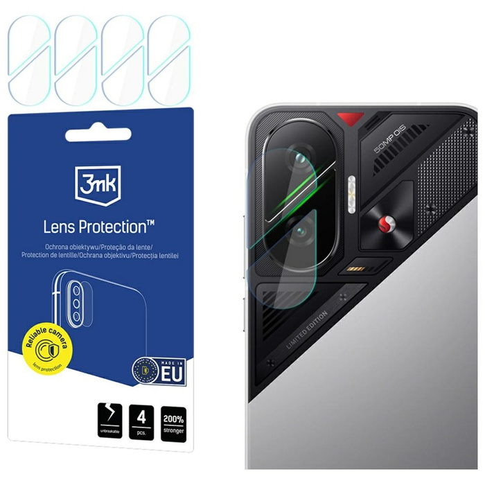 Ochrona na obiektyw aparatu 3MK  Xiaomi Poco F7 Lens Protect 4szt