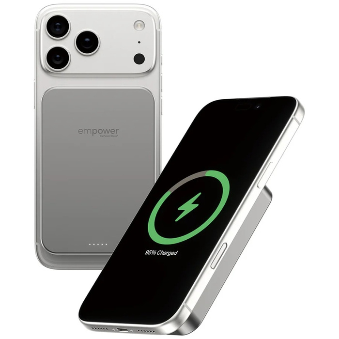 Powerbank empower by PanzerGlass Bank    10000mAh tytanowy