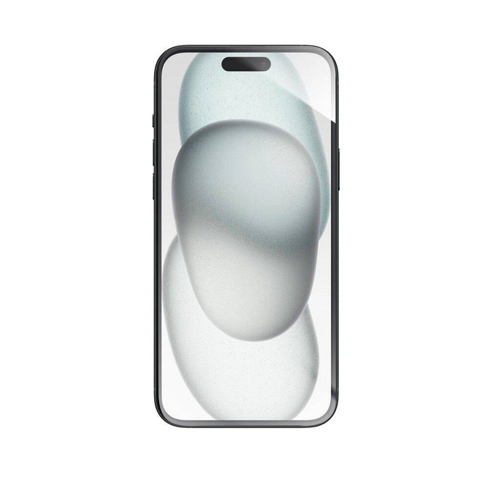 Forcell Flexible 5D - szkło hybrydowe do iPhone 15 Plus czarny