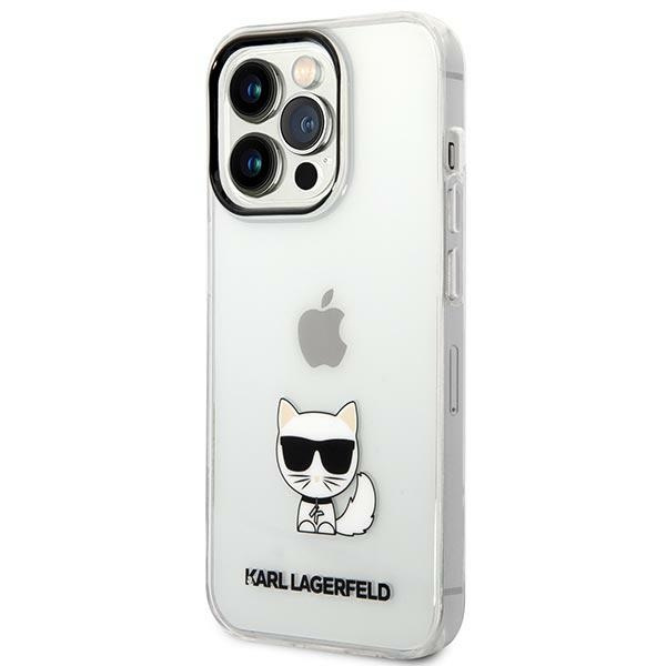 Etui KARL LAGERFELD Apple iPhone 14 Pro Max Choupette Body Bezbarwny Hardcase