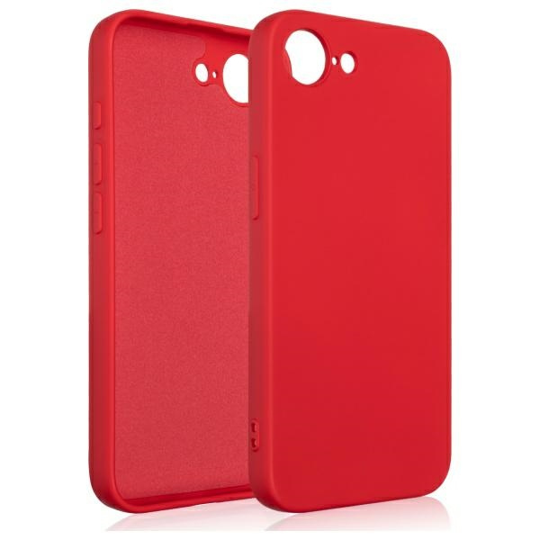 Etui Beline Silicone iPhone 16e czerwone /red