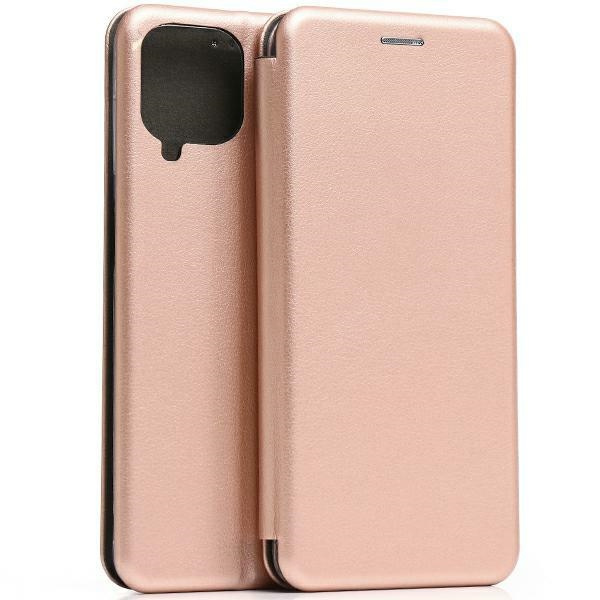 Beline Etui Book Magnetic Samsung M33 5GM336 różowo-złoty/rosegold