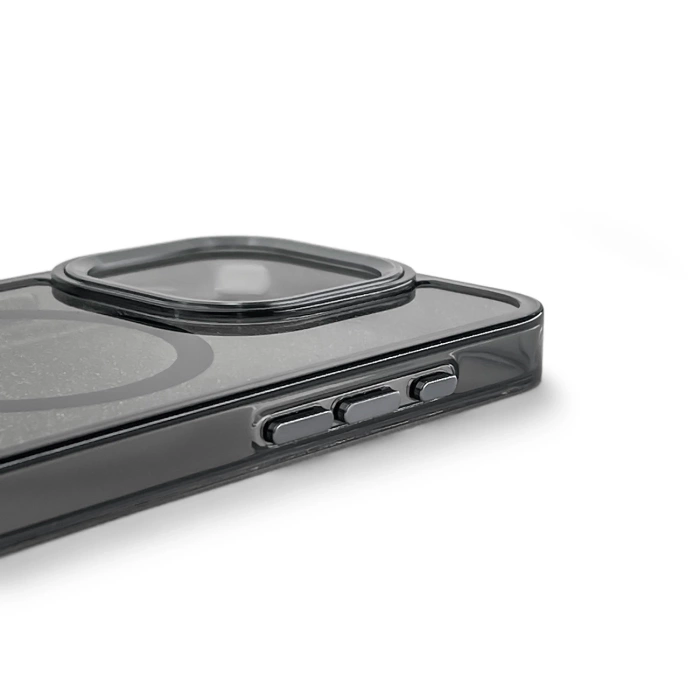 Etui Glitter Case na Samsung Galaxy S26 Ultra kompatybilne z MagSafe - czarne