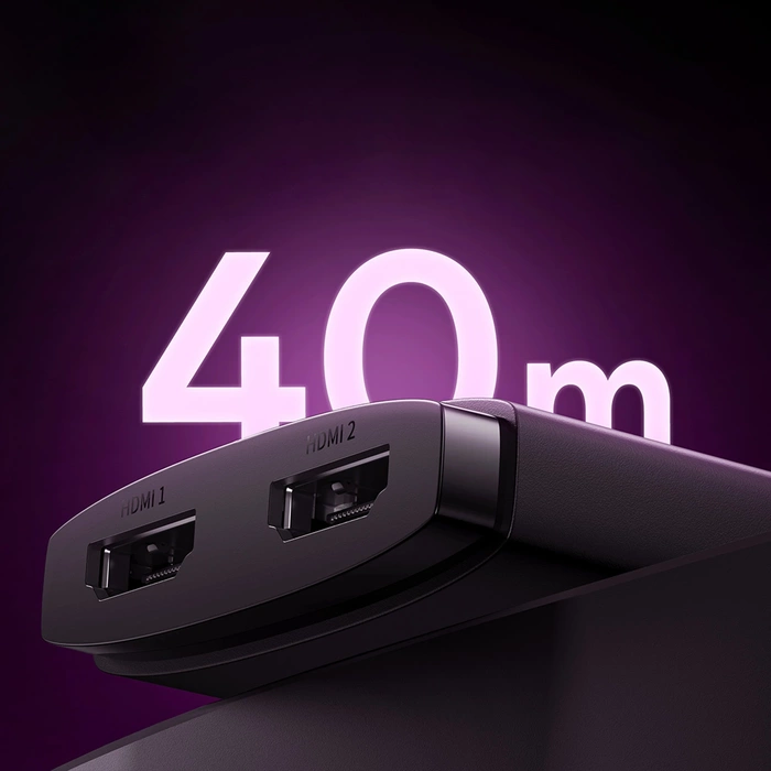 [PO ZWROCIE] Adapter HDMI 2w1 4K 60Hz dwukierunkowy Baseus AirJoy - czarny