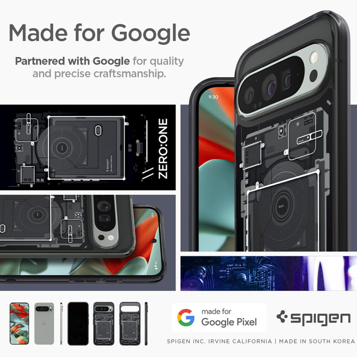 Etui SPIGEN ULTRA HYBRID GOOGLE PIXEL 9 PRO XL ZERO ONE