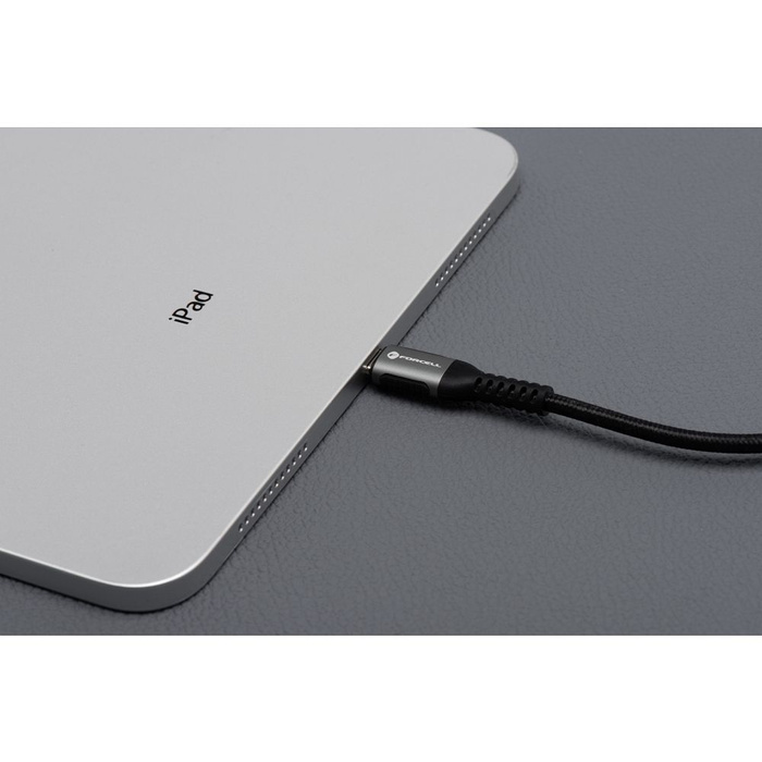 Kabel USB C do Lightning Forcell F-Energy PD 3A 27W Cafule 3 m C259 czarny