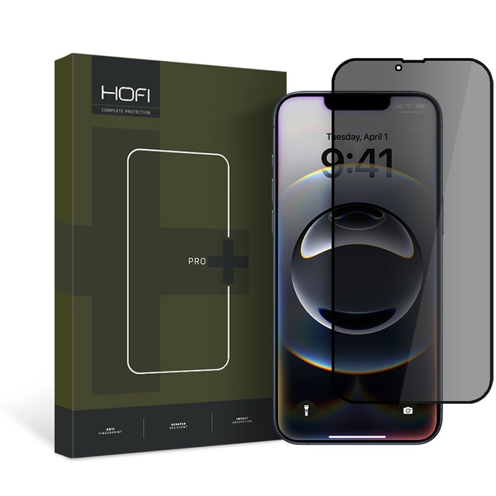 SZKŁO PRYWATYZUJĄCE HOFI ANTI SPY GLASS PRO+ IPHONE 13 / 13 PRO / 14 PRIVACY