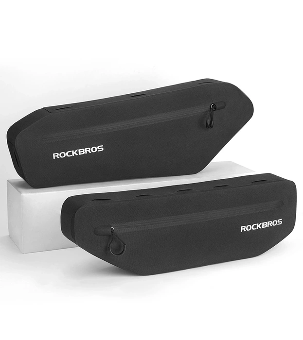Sakwa rowerowa Rockbros AS-043 na rzepy 3l - czarna