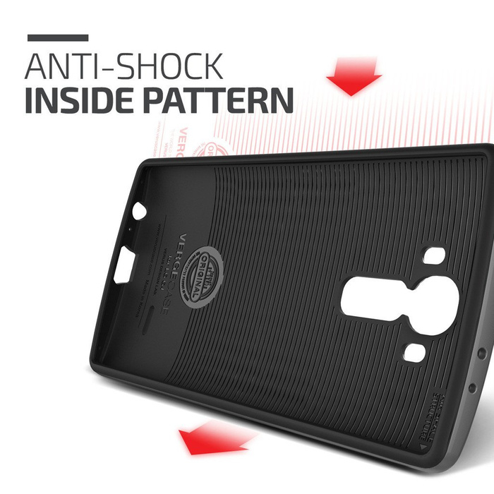 Etui LG G4 VERUS Verge Steel Silver Jak Spigen SGP Pokrowiec