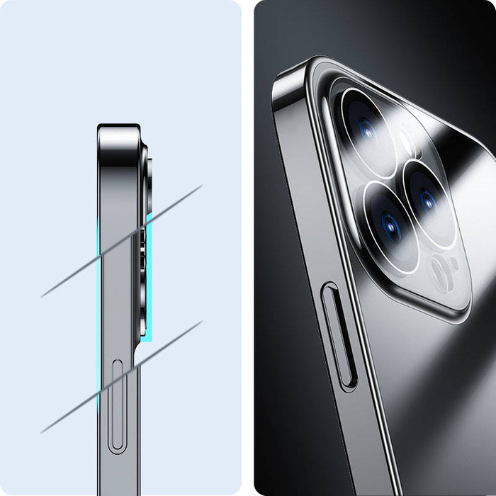 Joyroom 14Q Case etui do iPhone 14 Plus obudowa pokrowiec z metaliczną ramką czarny (JR-14Q3-black)