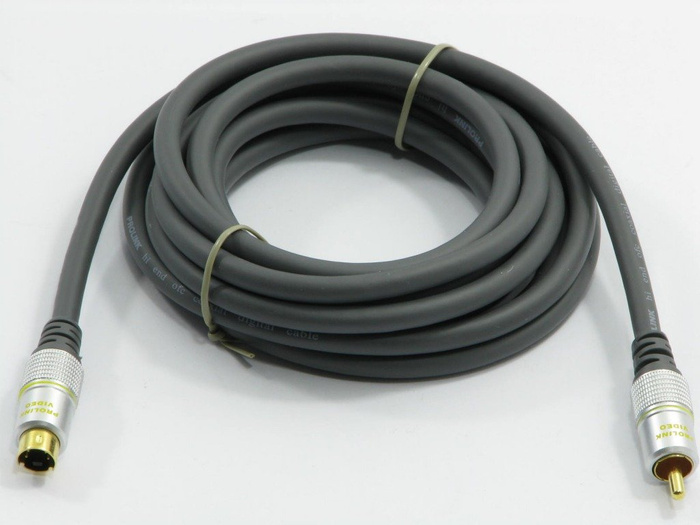 Kabel PROLINK 1RCA - SVHS4P 3m   TCV 6410 Promocja