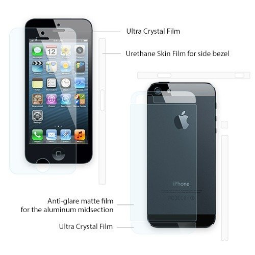 Folia SPIGEN iPhone 5 Steinheil EX Ultracrystal MIX Apple