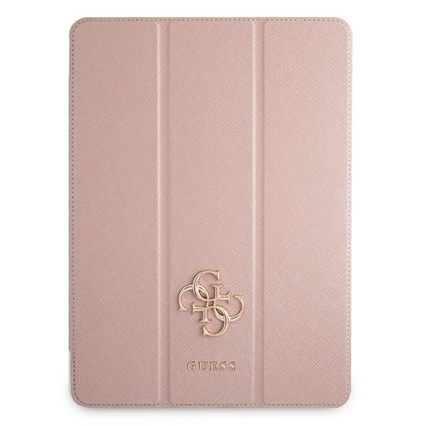 Etui GUESS Apple iPad Pro 2021 Book Saffiano Collection Różowy Case