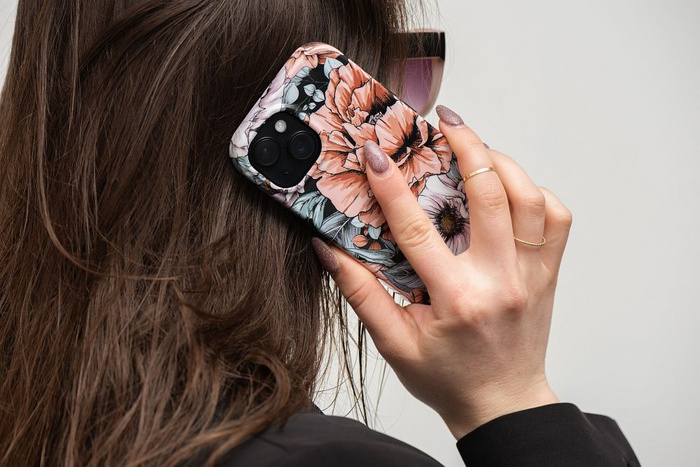 FORCELL F-PROTECT Mirage futerał kompatybilny z MagSafe do IPHONE 14 Plus bloom bush