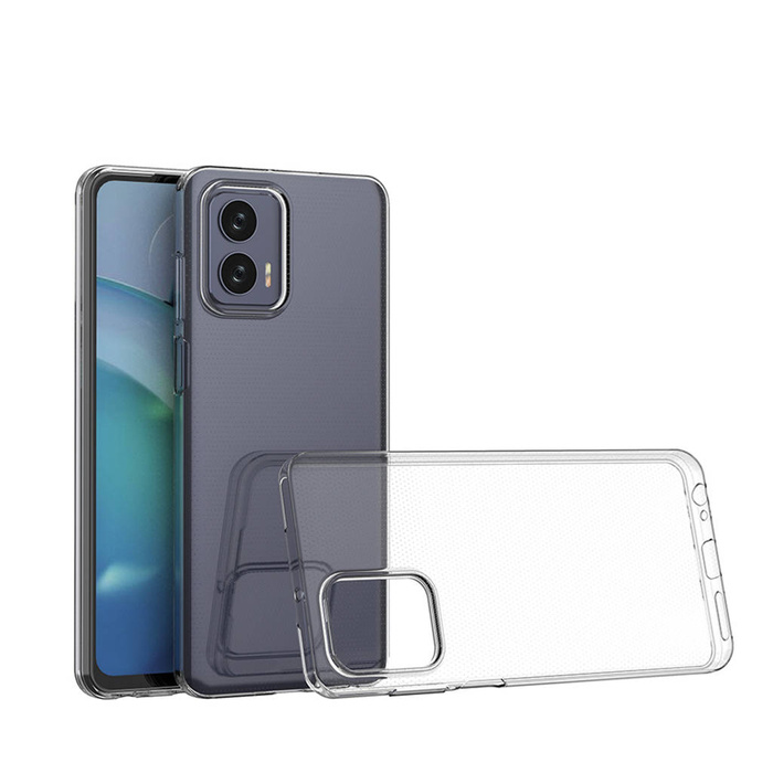 Etui Ultra Clear 0.5mm etui do Motorola Moto G73 5G cienki pokrowiec przezroczyste Case