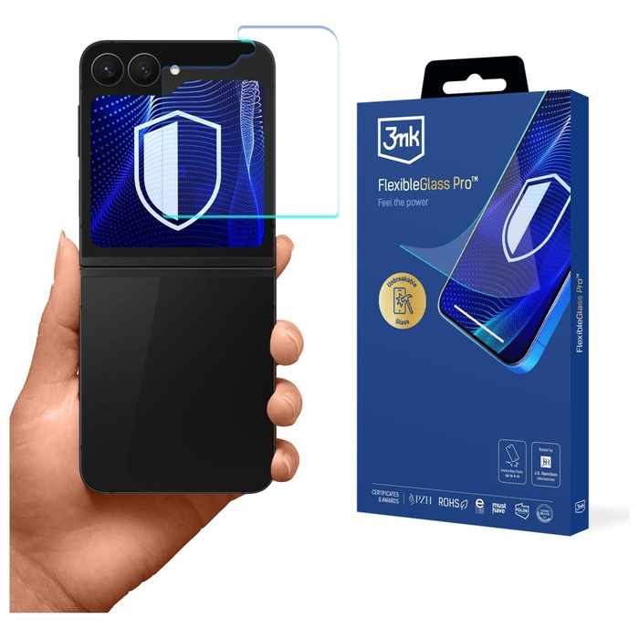 Szkło hybrydowe 3MK Samsung Galaxy Z Flip6 / Z Flip7 FE FlexibleGlass Pro