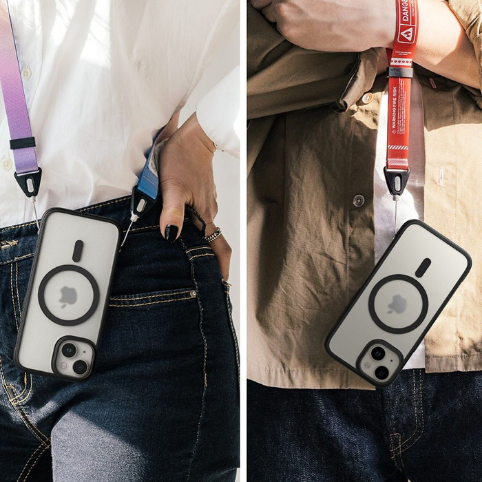 Etui Ringke Fusion Bold Magnetic Magsafe iPhone 15 Matte Black Case