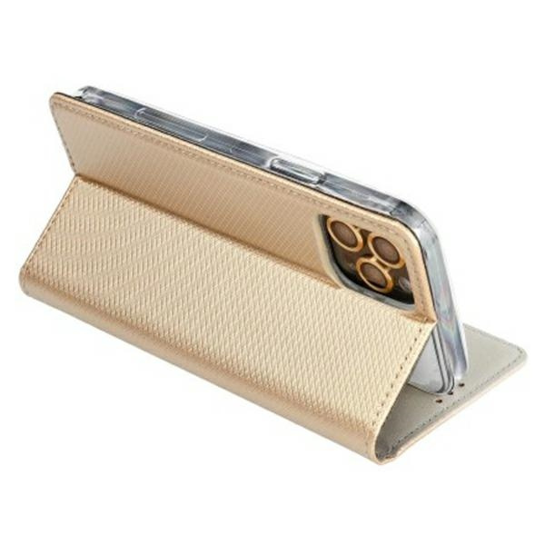 Etui Smart Magnet book Samsung A13 4GA135 złoty/gold