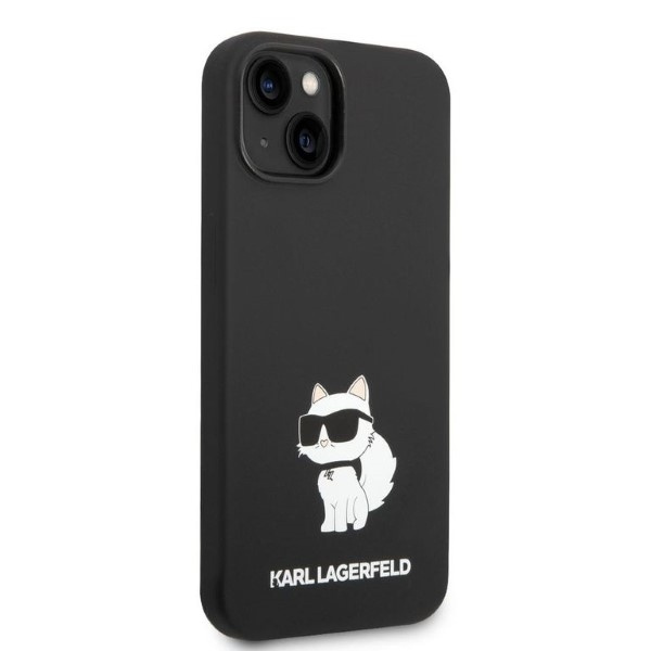 Etui KARL LAGERFELD Apple iPhone 14 Plus Silicone Choupette Czarny Hardcase
