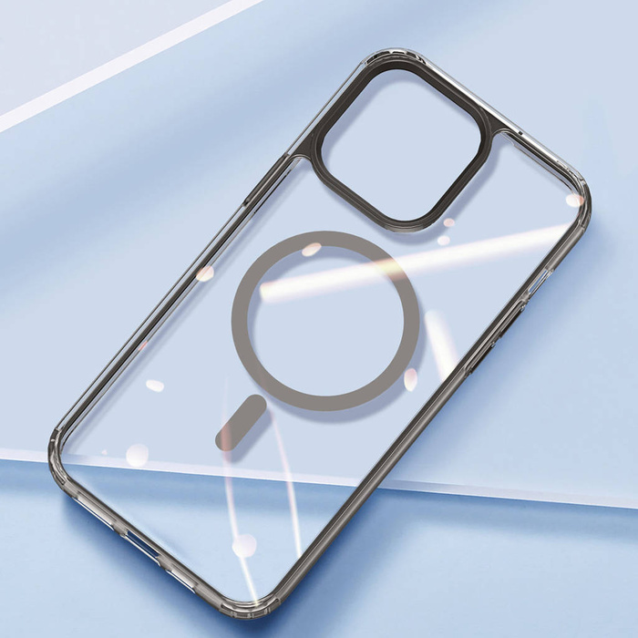 Dux Ducis Clin2 etui iPhone 14 Pro Max magnetyczny pokrowiec MagSafe niebieskie