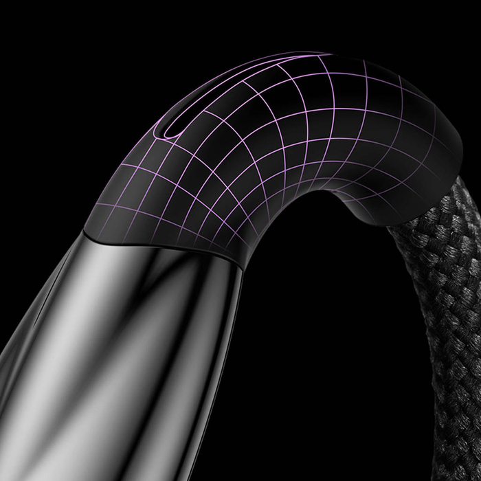 Baseus Glimmer Series kabel z szybkim ładowaniem USB-C - Lightning 480Mb/s PD 20W 2m czarny