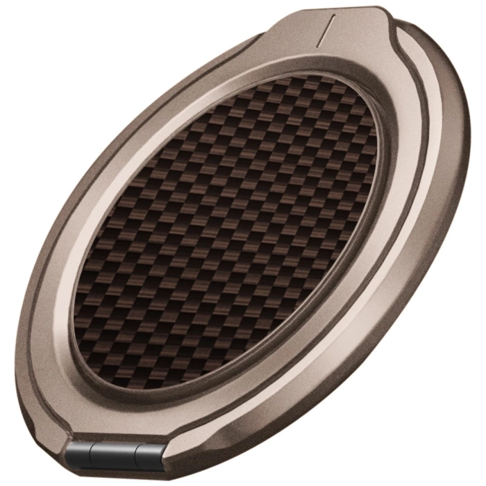 Etui UNIQ Keva Air do iPhone 16 Pro      Magclick Charging GripFit brązowy