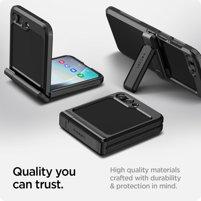 Etui Spigen Tough Armor Pro Galaxy Z Flip 5 Black Case