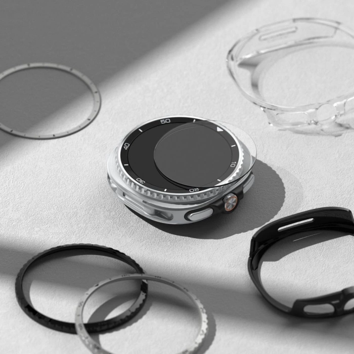 SZKŁO HARTOWANE RINGKE SAMSUNG GALAXY WATCH 8 CLASSIC 46 MM TEMPERED GLASS PRO 2 SZT. PRZEZROCZYSTE