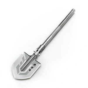 Saperka Wozinsky WSS-211 survival bushcraft wielofunkcyjna nóż zbijak krzesiwo gwizdek harpun - szara