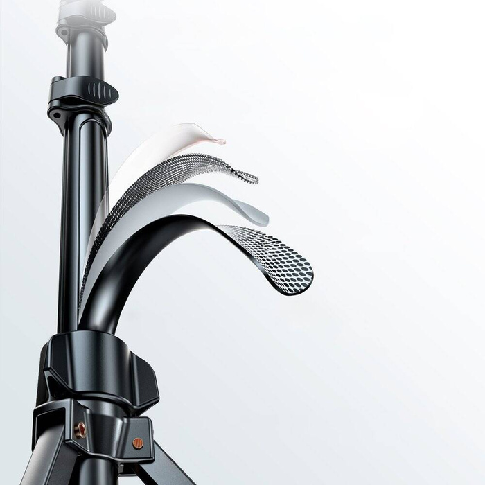 Selfie stick Ugreen LP680 ze stojakiem i pilotem Bluetooth 1.8m - czarny