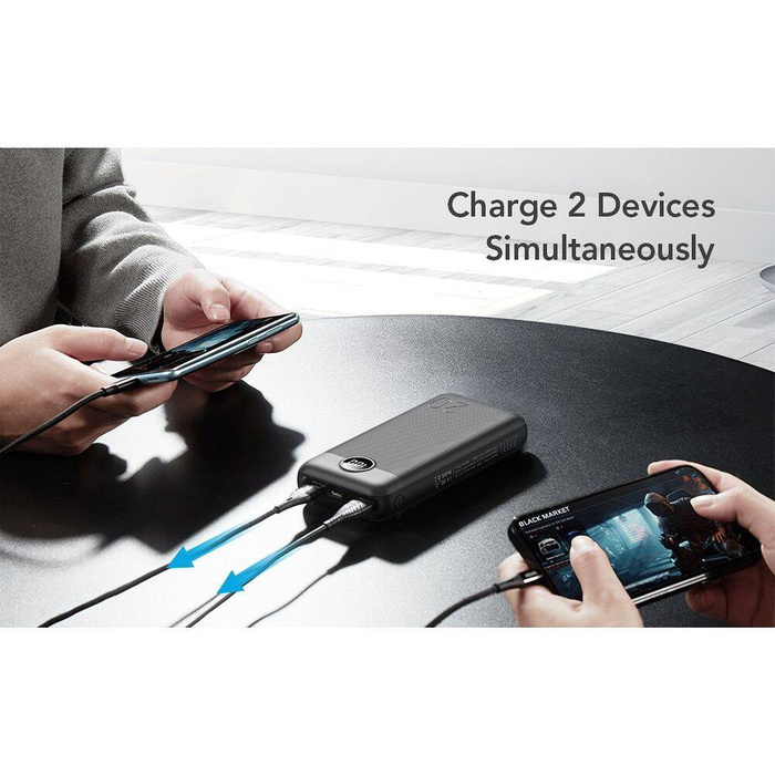 VEGER powerbank 20000 mAh PD QC3.0 2A 20W L20S (VP2039PD / W2039PD) biały