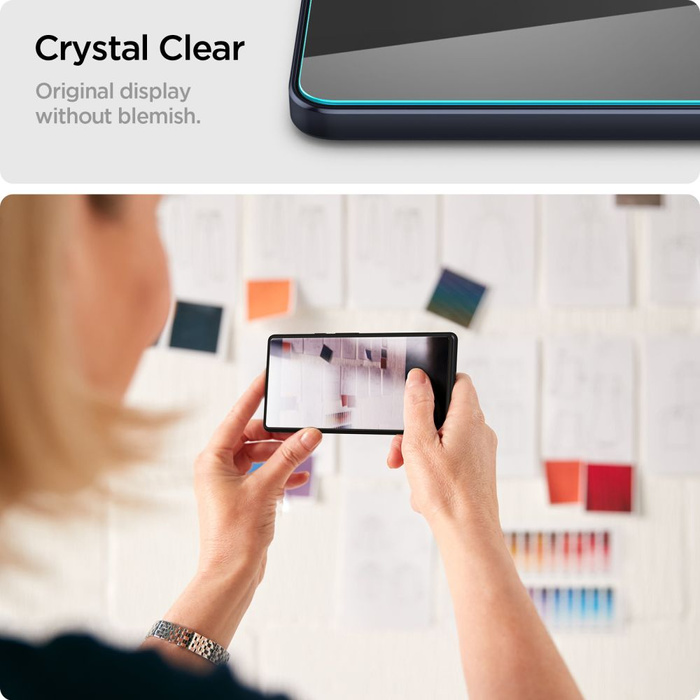 SZKŁO HARTOWANE SPIGEN GLAS.TR SLIM 2-PACK GALAXY A26 5G / A16 4G / 5G CLEAR