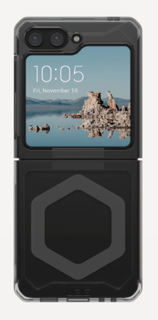 Etui UAG Plyo Pro - obudowa ochronna do Samsung Galaxy Flip 5 z wbudowanym modułem magnetycznym (ash-space grey) Case