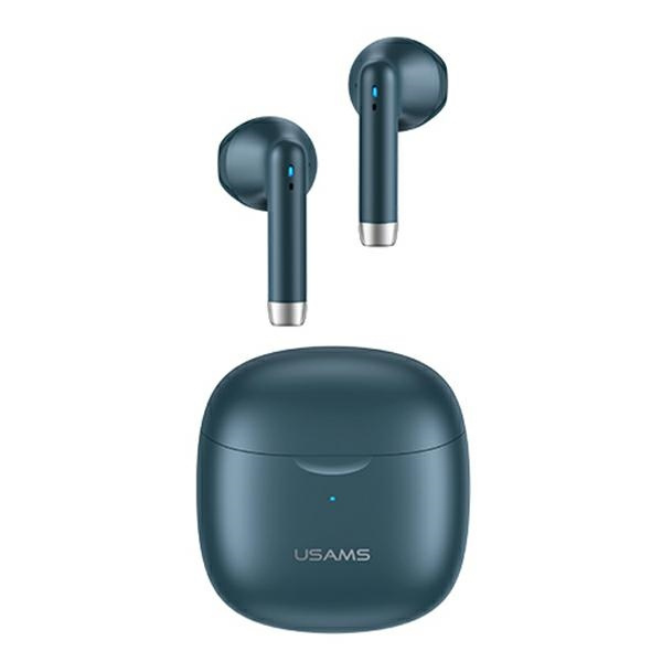 Słuchawki USAMS Bluetooth 5.0 TWS IA Series Bezprzewodowe Granatowy 