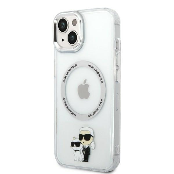 Etui Karl Lagerfeld Klhmp14mhnkcit Iphone 14 Plus 6,7" Hardcase Transparent Iconic Karl&choupette Magsafe Case