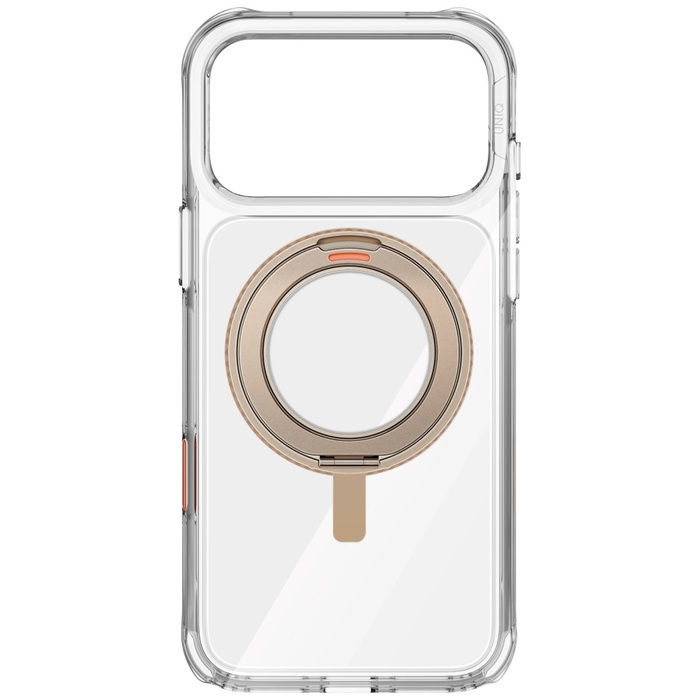 Etui UNIQ Swivix do iPhone 17 Pro Max    360 Rotating Kickstand złoty