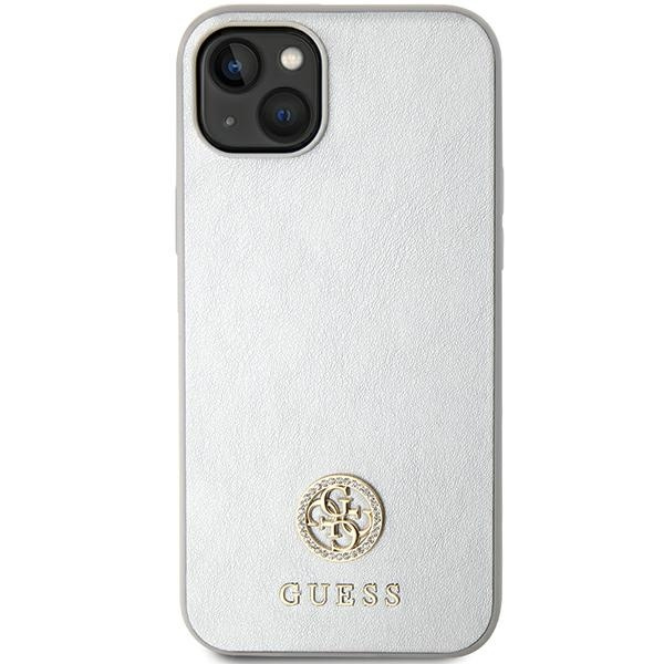 Etui Guess GUHCP15MPS4DGPS iPhone 15 Plus 6.7" srebrny/silver hardcase Strass Metal Logo