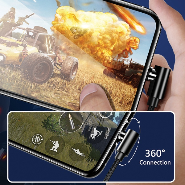 Kabel Kątowy Magnetyczny USAMS MicroUSB 1m Czerwony