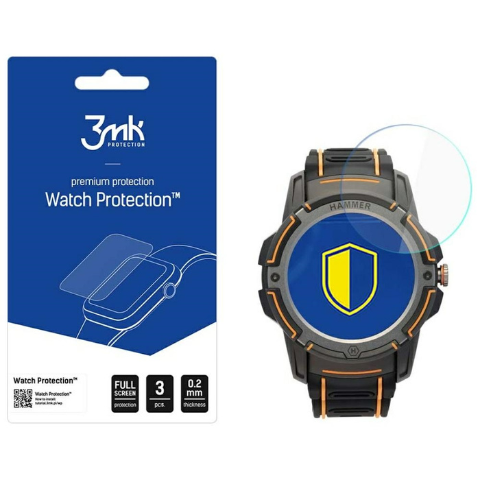 3MK FlexibleGlass Watch Hammer Watch Plus Szkło Hybrydowe